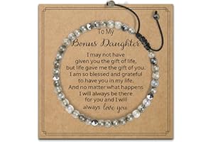 AGOT Daughter in Law Bracelets Gifts: Dear Daughter in Law Birthday Gifts from Mother in Law