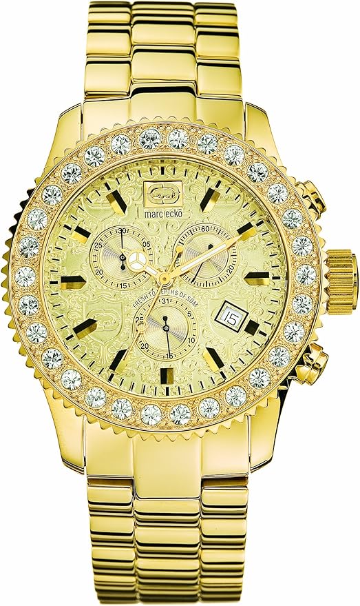 Marc Ecko E22531G1 - Reloj cronógrafo de caballero de cuarzo con correa