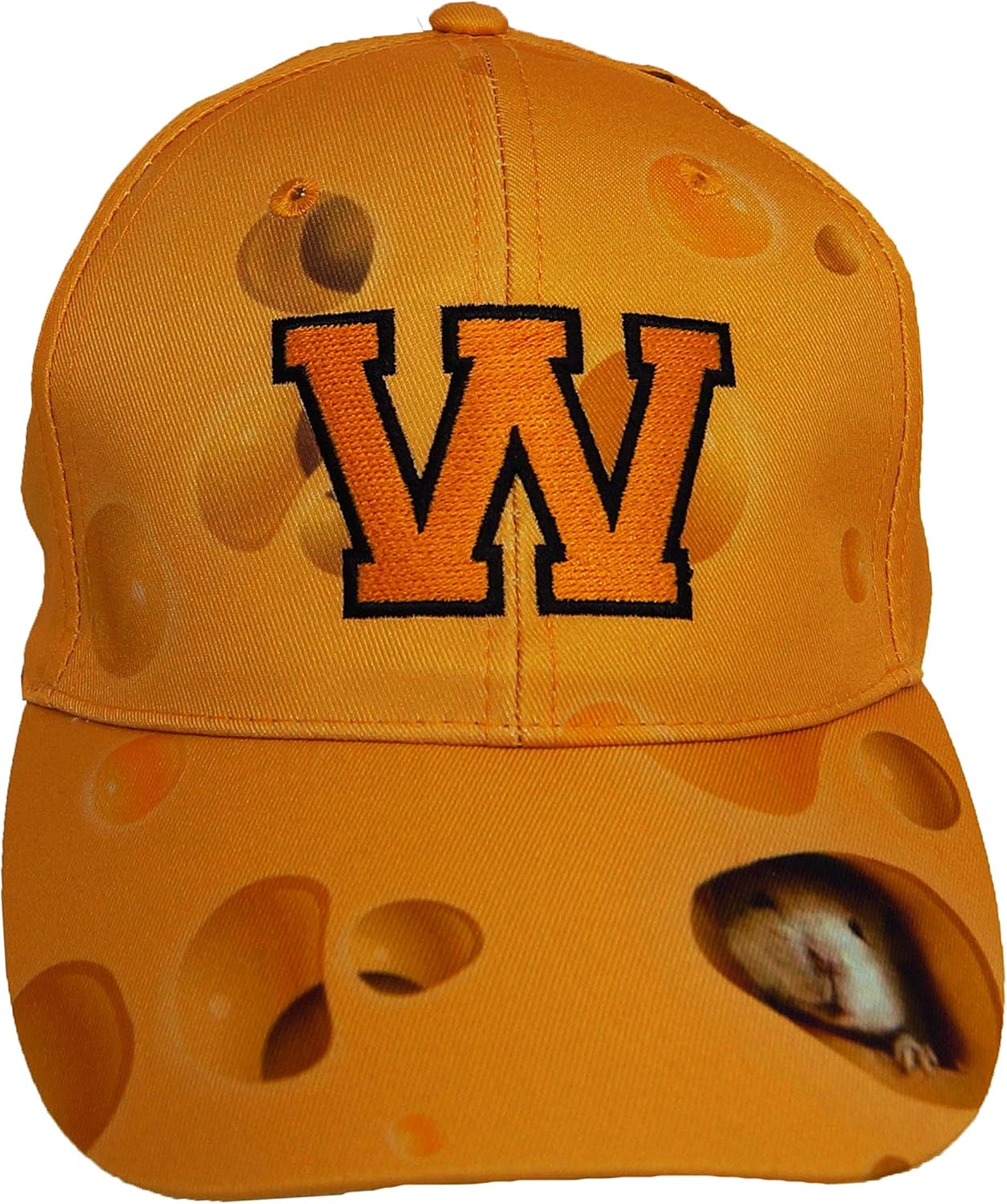BRIEF INSANITY Wisconsin Cheese Snapback Hat Unisex