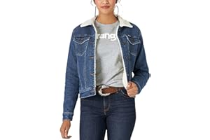 Wrangler Women's Sherpa Lined Denim Jacket
