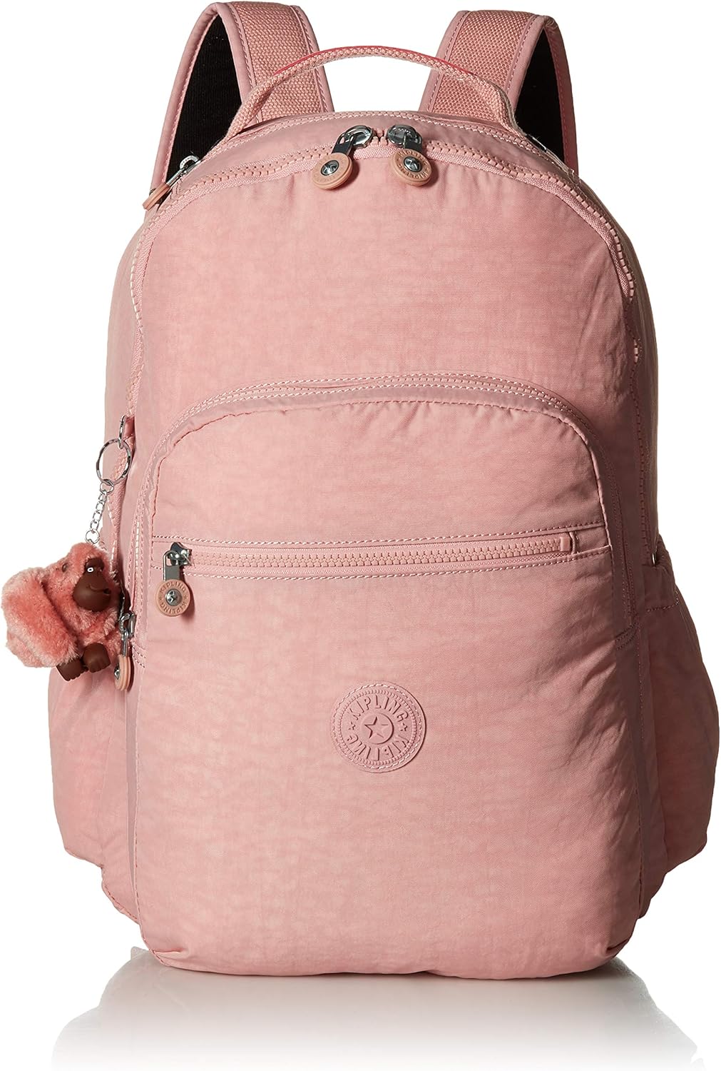 Mochila Kipling Modelo Seoul Strawberry pink tonal Amazon com br Mochila Kipling Modelo Seoul Strawberry pink tonal Amazon com br