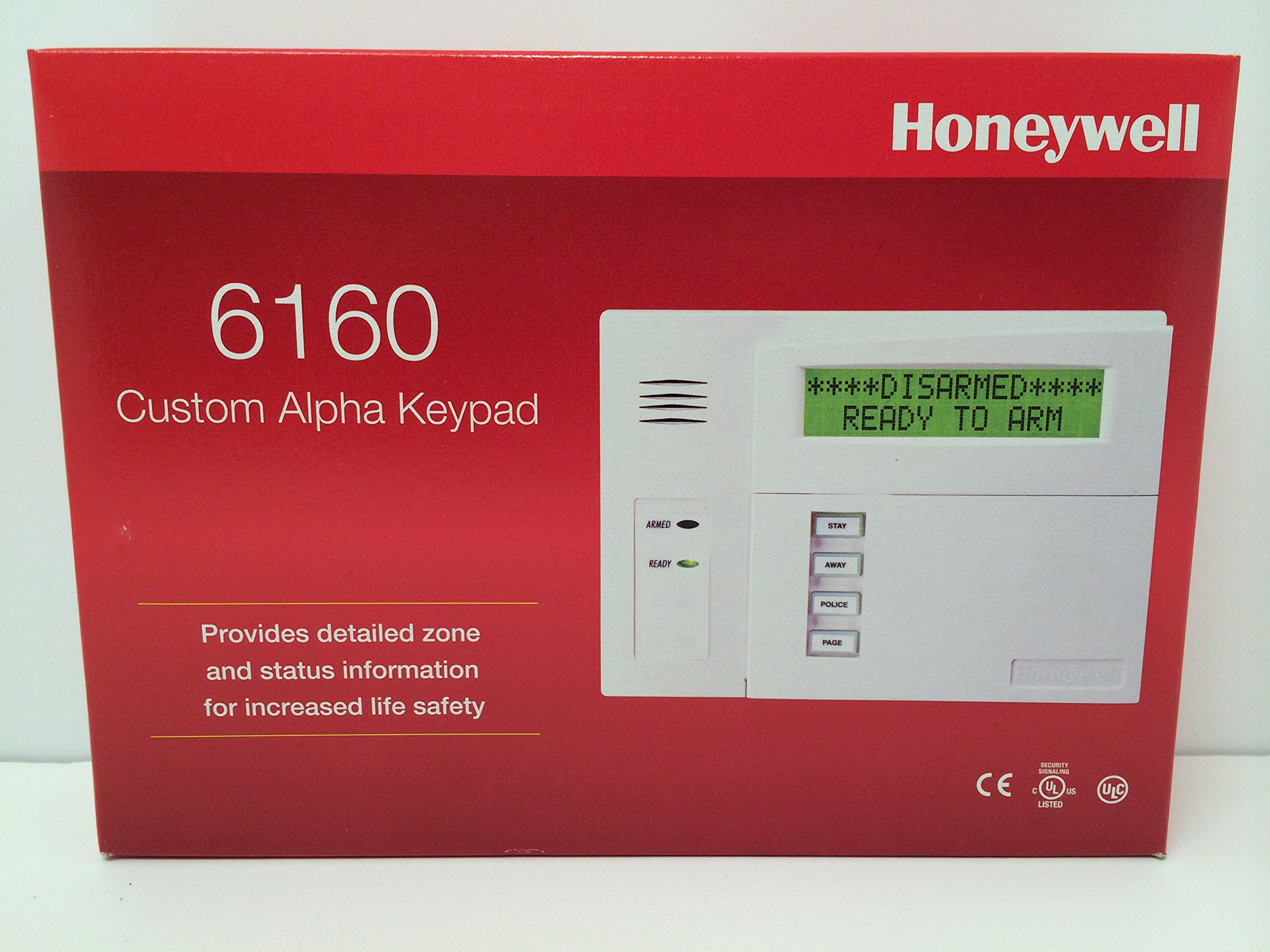 Honeywell Security 6160 Ademco Alpha Display Keypad 781410342088 eBay