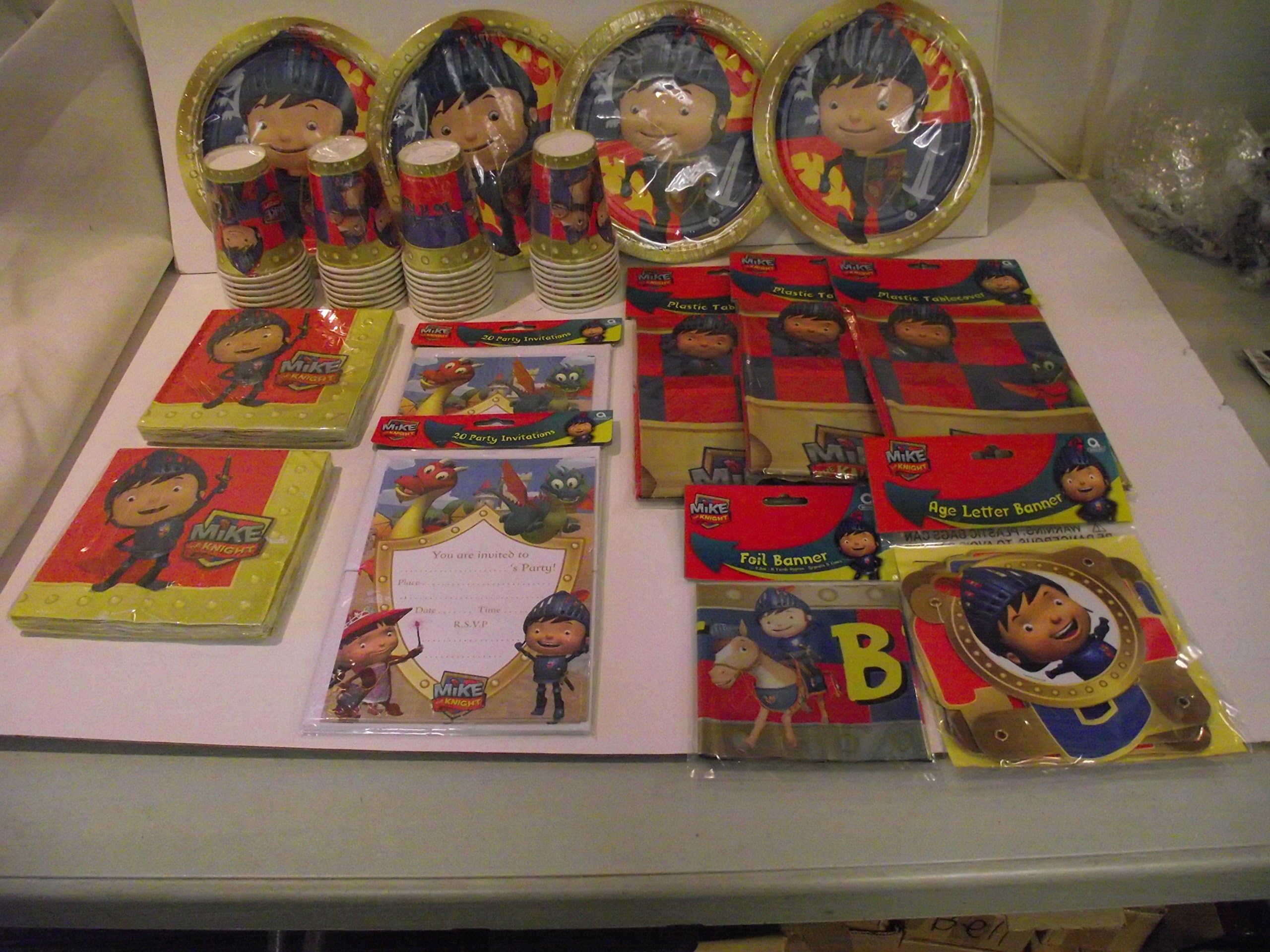 Medieval Knight Party Pack for 30 People