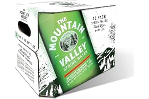 THE MOUNTAIN VALLEY NATURAL PURE FINE 500 ML Glass Spring Water