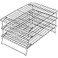 Wilton Excelle Elite 3-Tier Cooling Rack for Cookies, Cake and More