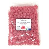 Raspberry, Old Time Sanded Hard Candy, 4 Pounds
