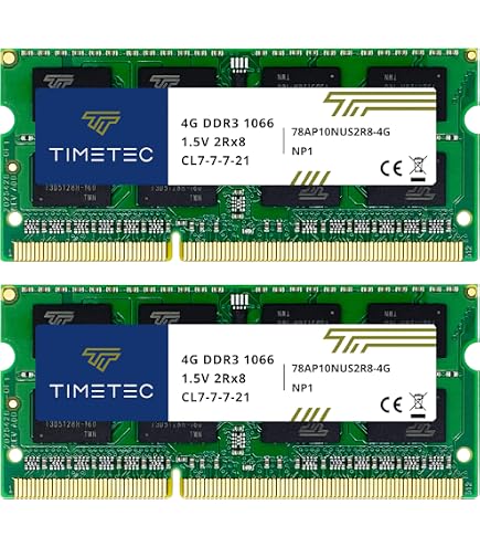 Rasalas 8GB kit (2x4GB) DDR3 / DDR3L 1600MHz SODIMM PC3L-12800
