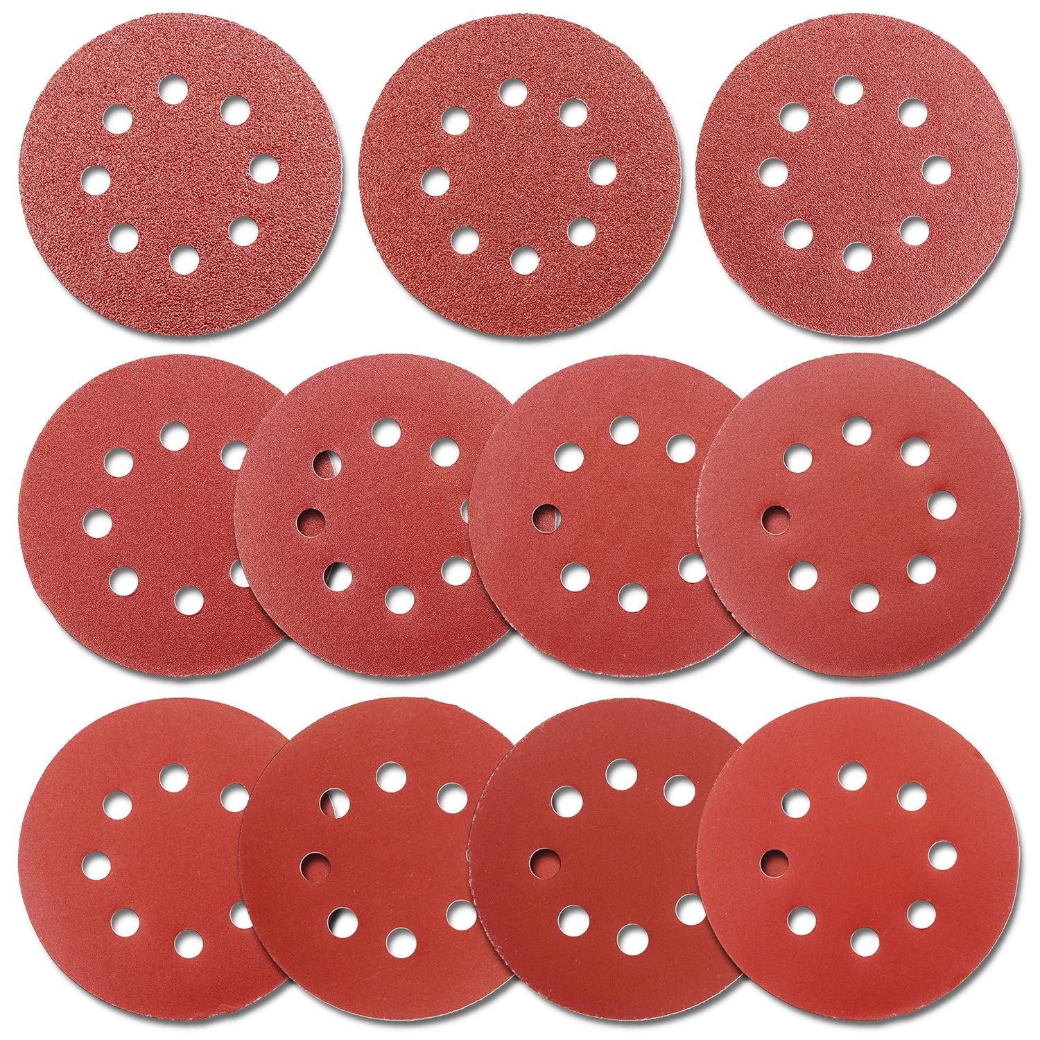 5-Inch Hook and Loop Sanding Discs for 