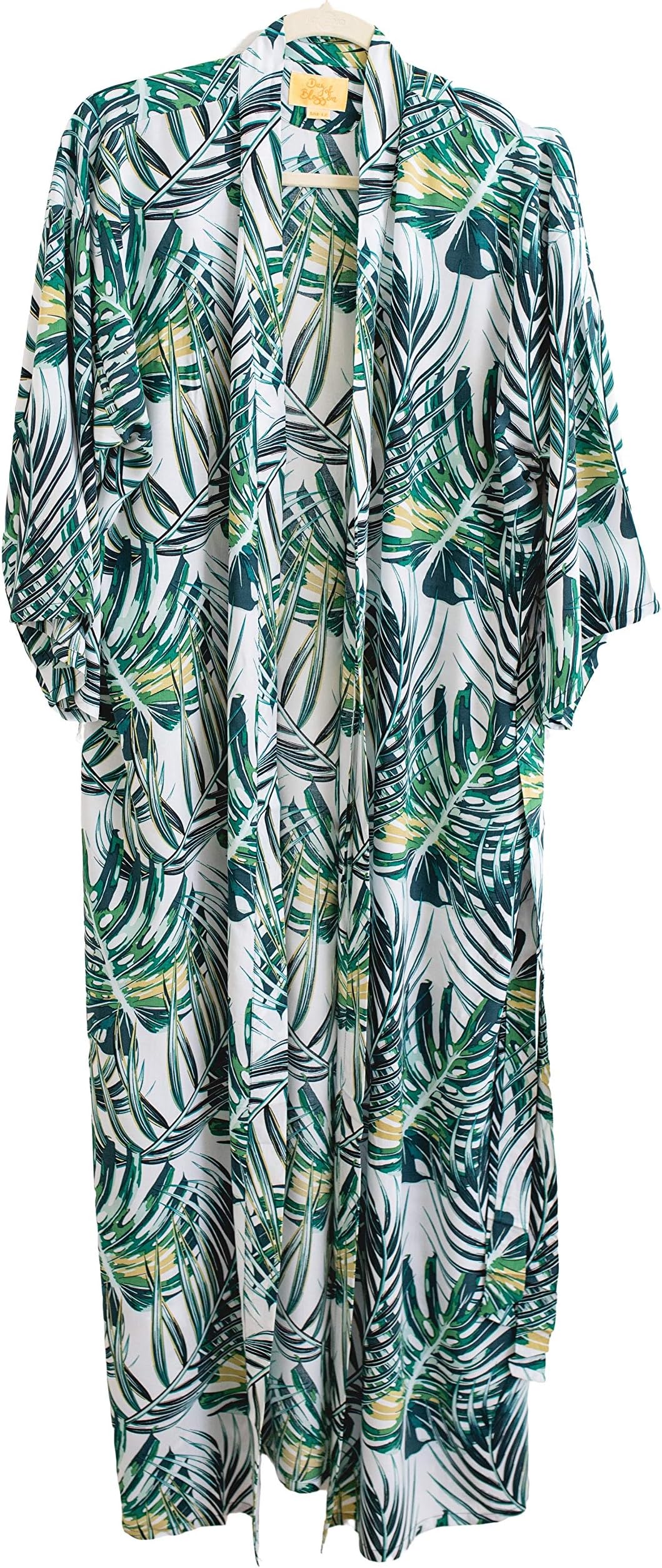 Moms Robe and Swaddle Blanket Hat or/and Headband Sets - Plus Size Kimono Robes for Hospital and Swaddle (Short(Knee-Length) MommyRobe -Only, XXL)