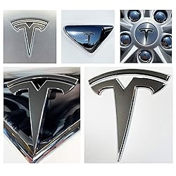 Logo Decal Wrap for Tesla Model X, 14-pc Set