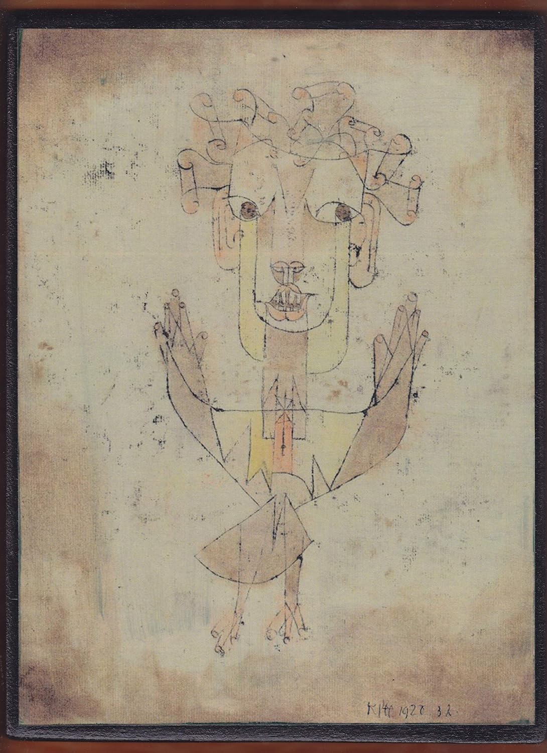Paul Klee Angelus Novus, Israel Museum. FREE