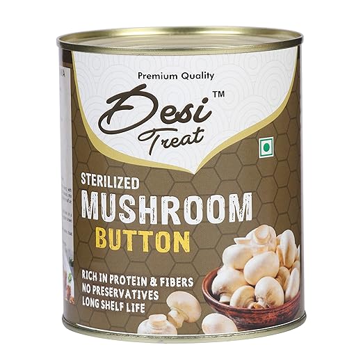 Desi Treat Button Mushroom, 825 g