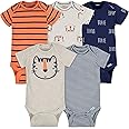 Gerber baby-boys 5-pack Short Sleeve Variety Onesies Bodysuits