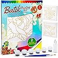 Batik Painting 2-in-1 Kit (Rose, Lily Flower)