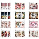 50 pc. Bundle Variety Pack, Tumbler Sublimation Wrap, Tumbler Transfer, Ready to Press Sublimation Transfer - 20 oz Straight Tumbler, Skinny Tumbler - RTP 1309