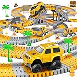 Kids Toys 253 PCS Construction Race Tracks Toy for