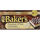 Baker's Premium White Chocolate, Baking Chocolate Bar, 4.0 Ounce (Pack of 12)