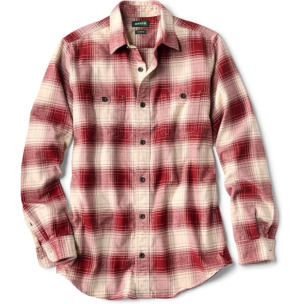 Amazon.com: Orvis Flat Creek Tech Flannel Men's Button-Down-Shirts