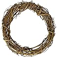 Darice 1-Piece Grapevine Wreaths, 8-Inch