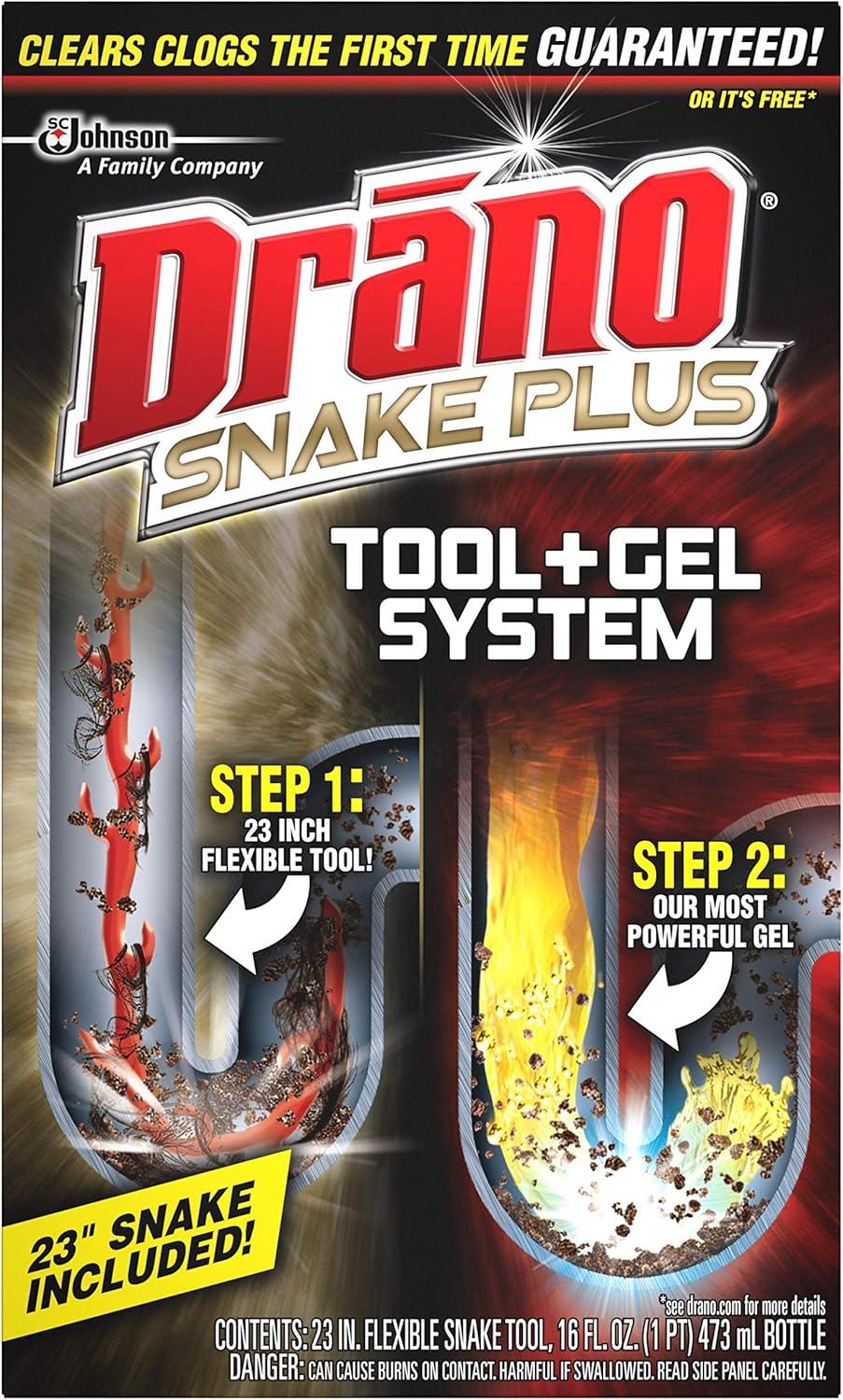 drano snake plus for dishwasher