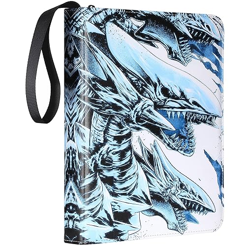 DRZERUI Card Binder for YuGiOh Cards - 9 Pocket Card Holder Book with Sleeves Compatible with Yugioh Cards, Holds 720 Cards in Dubai - UAE | Whizz Albums DRZERUI Card Binder for YuGiOh Cards - 9 Pocket Card Holder Book with Sleeves Compatible with Yugioh Cards, Holds 720 Cards in Dubai - UAE | Whizz Albums