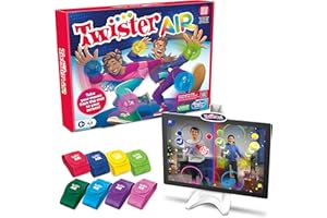 HASBRO GAMING Twister Air Game | AR App Play Game with Wrist and Ankle Bands | Links to Smart Devices | Active Party Games for Kids and Adults | Ages 8+ | For 1+ Players