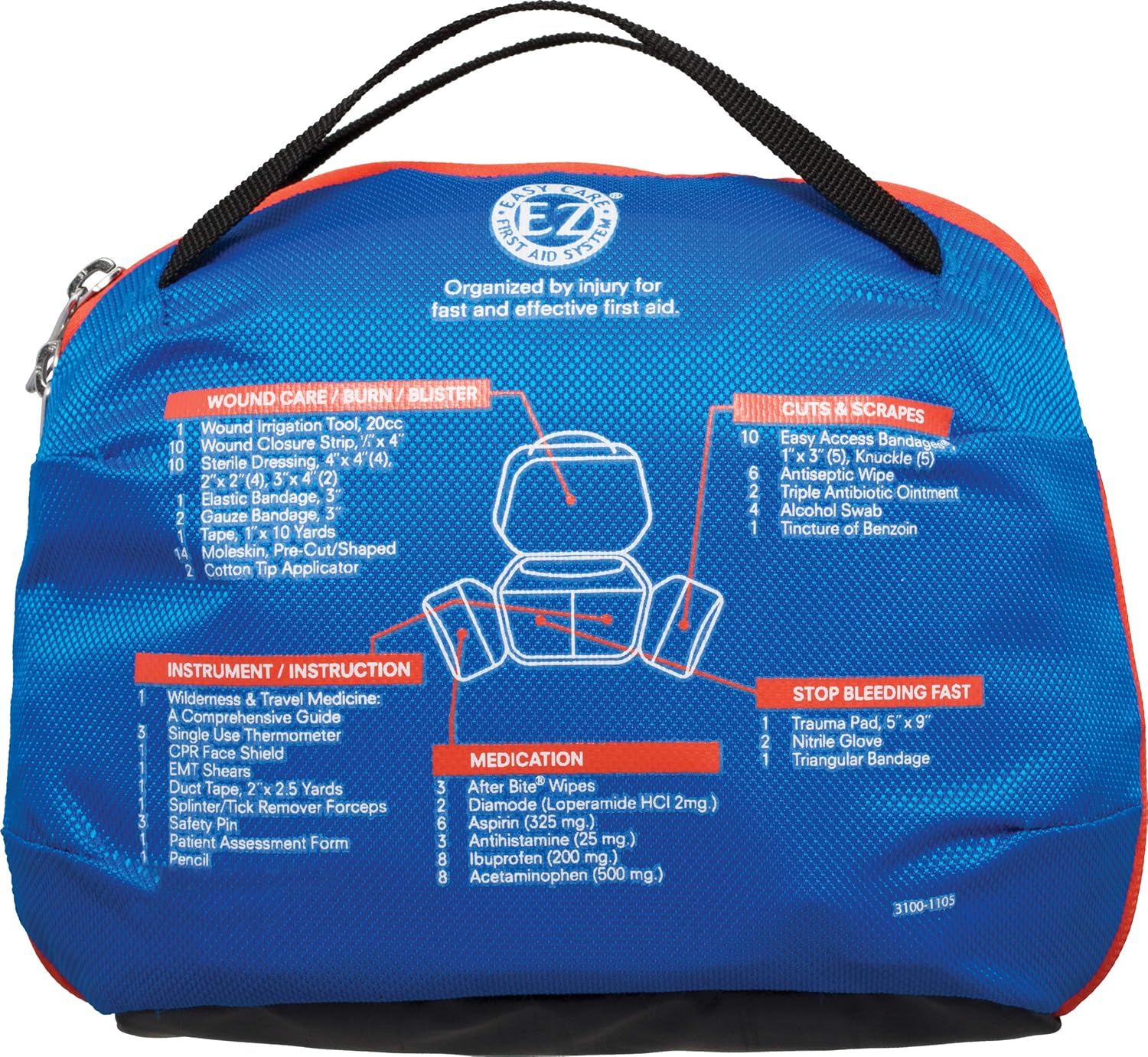 Adventure Medical Kits Mountain Series Explorer First Aid Kit - 111 Pieces: Sports & Outdoors