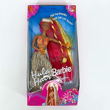barbie games gold hair