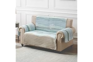 GREENLAND HOME FASHIONS Greenland Home Maui Slipcover, Loveseat, Multicolor