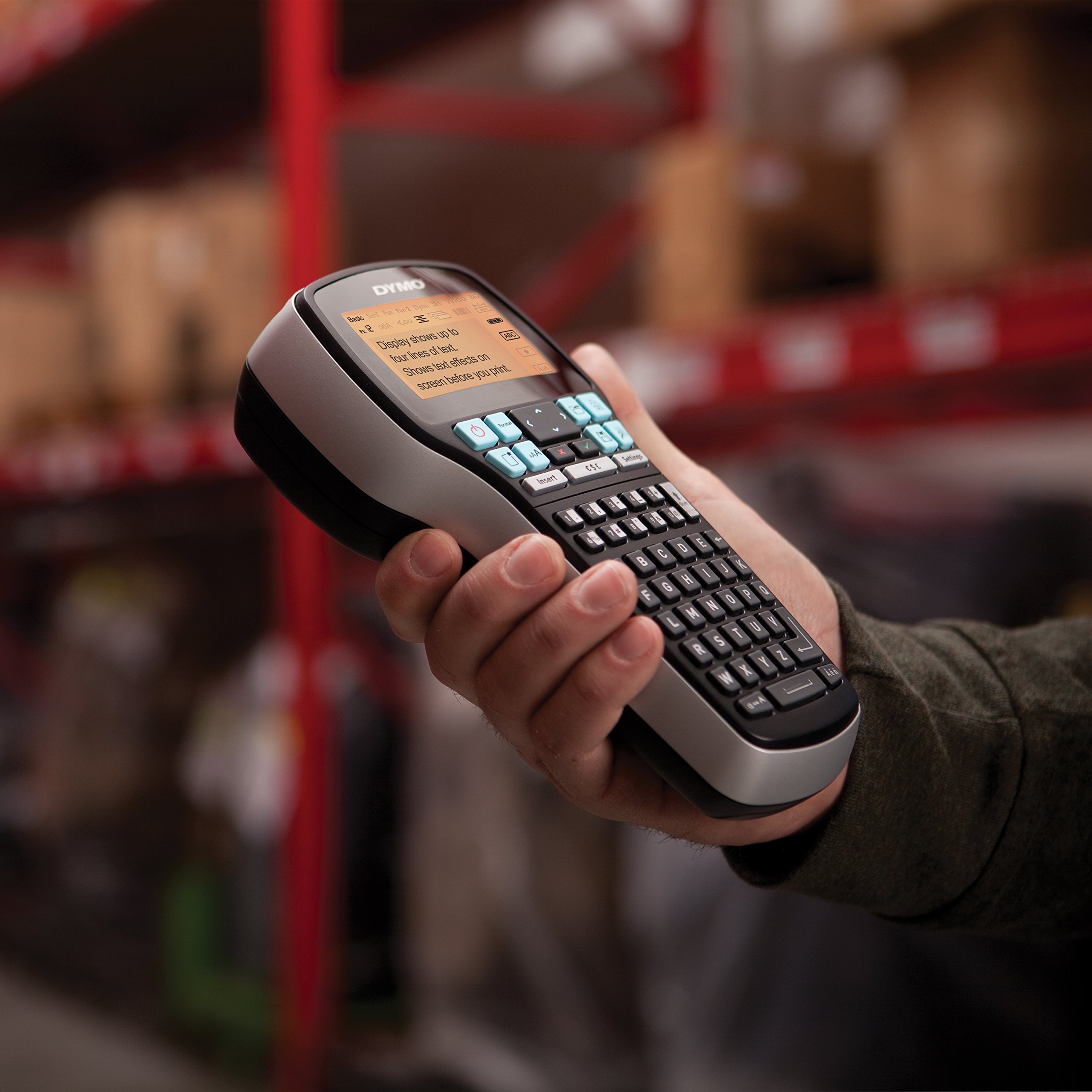 DYMO LabelManager 420P High Performance Rechargeable Portable Label