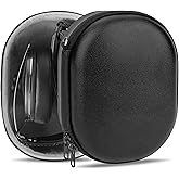 Geekria PRO Rugged Headphones Case Compatible with Sennheiser PXC 550-II, Momentum 3, HD 450BT, HD 400S, Hard Shell, Durable, Multi-Layer Protection Travel Carrying Bag (Black)