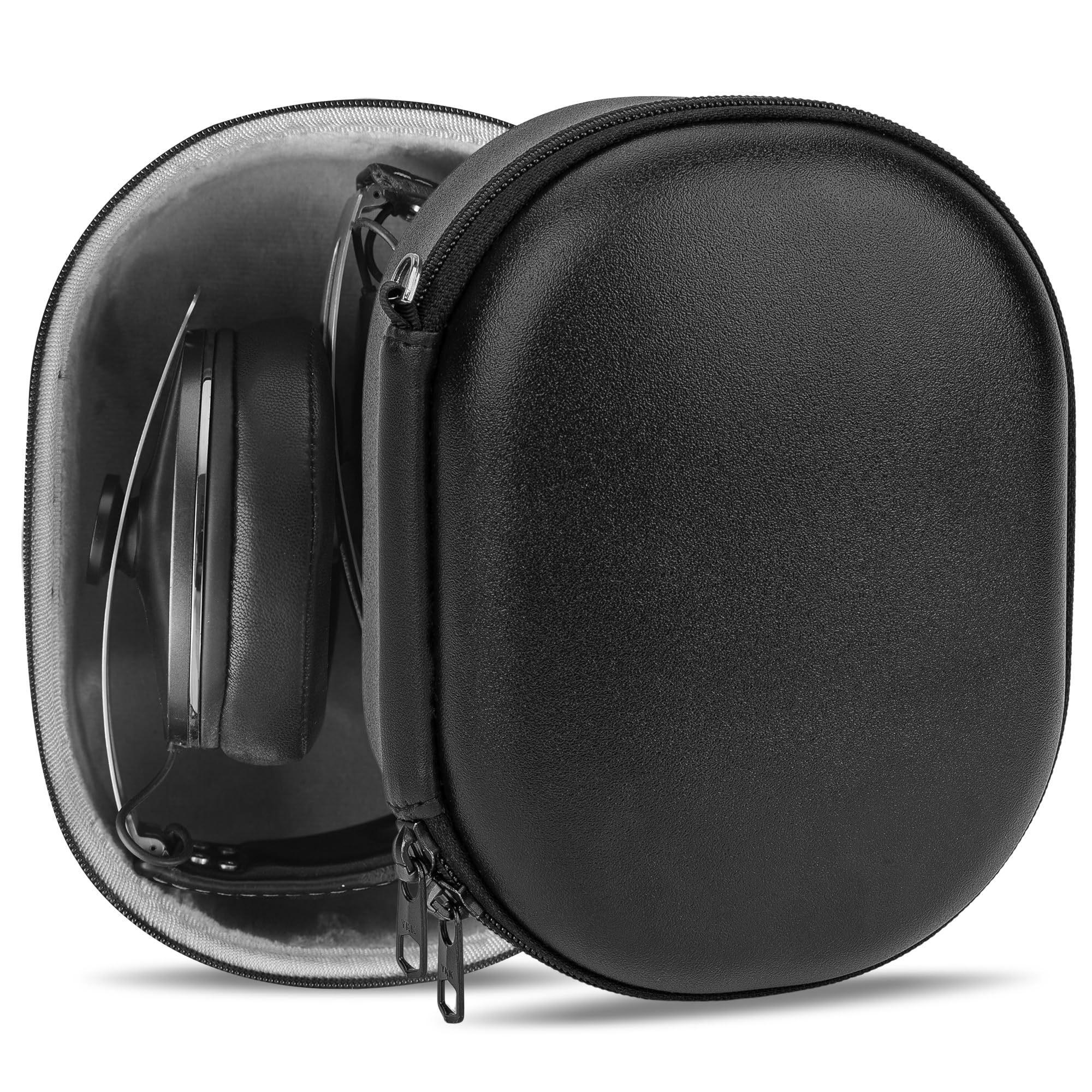 Geekria PRO Rugged Headphones Case Compatible with Sennheiser PXC 550-II, MOMENTUM 3, HD 450BT, HD 400S, Hard Shell, Durable, Multi-Layer Protection Travel Carrying Bag (Black)