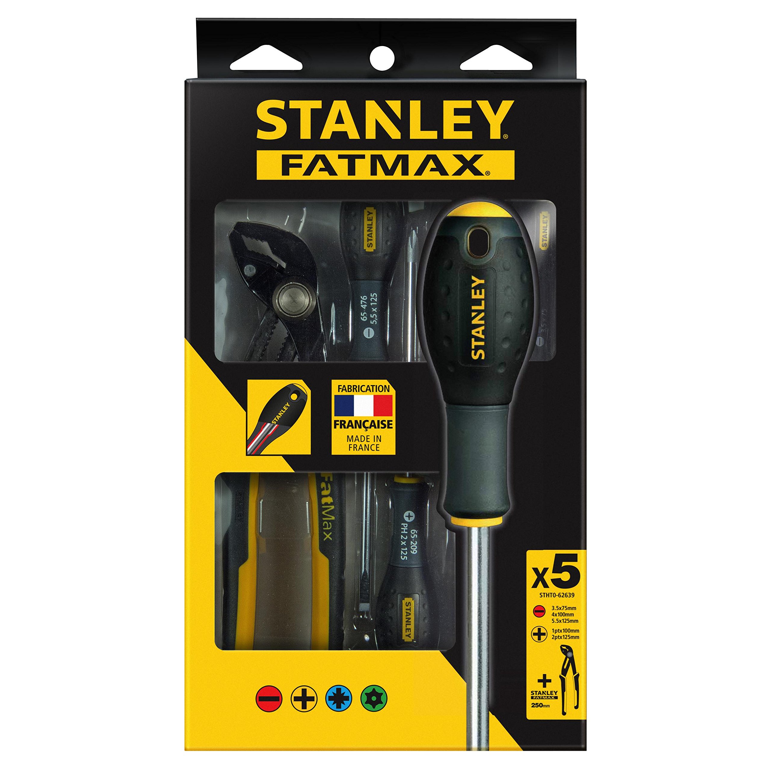 Stanley FMHT0-62639 Installer Set, Black/Yellow, Set of 6 Piece