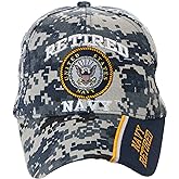 Artisan Owl Officially Licensed US Navy Retired Baseball Cap Camo