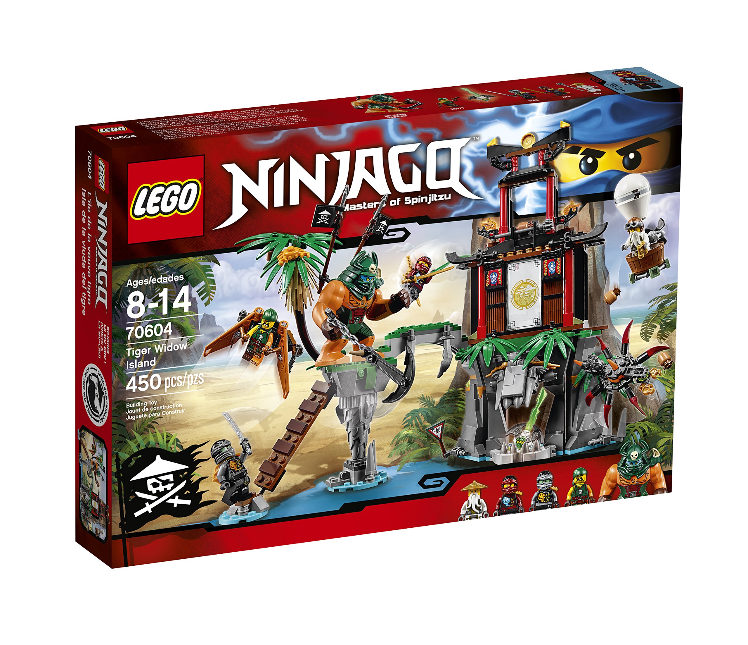 LEGO Ninjago Tiger Widow Island 70604