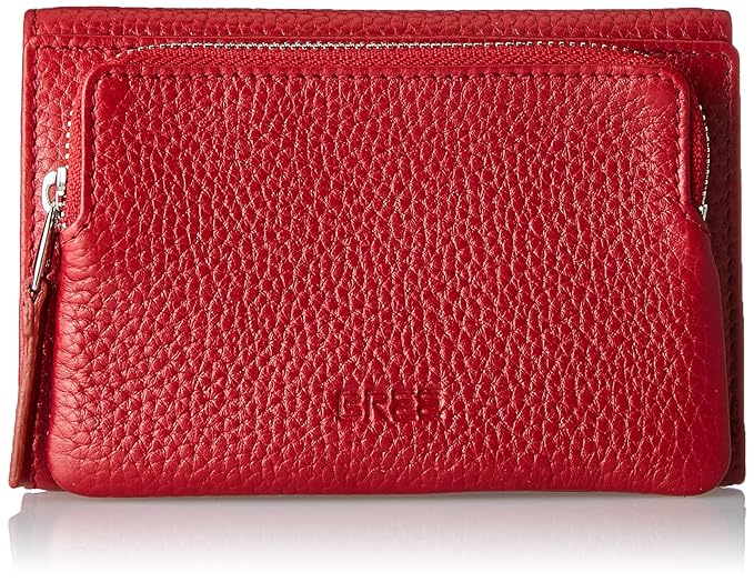 BREE Damen Liv 135, Brick Red, Flap Wallet M Geldbörse, Rot, 3x9x14 cm