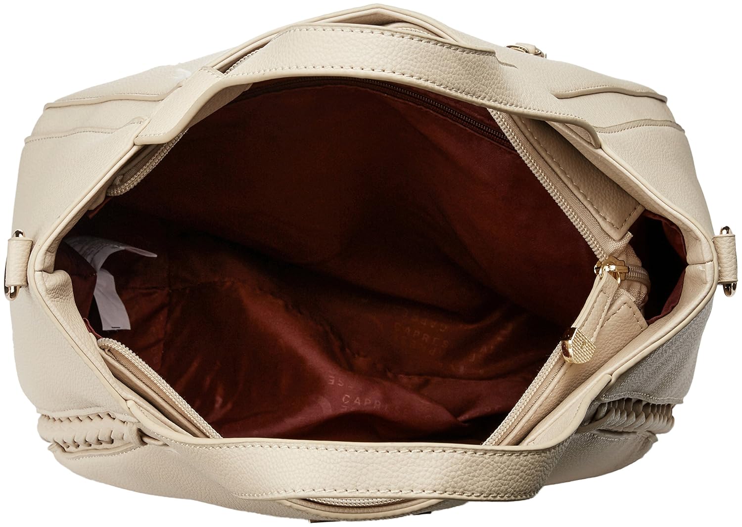 caprese women satchel (beige)(slchrmdbeg)