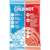 MUELLER Sports Medicine Reusable Cold &amp; Hot Pack, Ice Pack for Injuries and Pain Relief, Blue