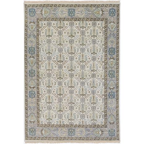 Amazon.com: Surya Zeus zeu-7829 Blanco Area Rug: Kitchen ...