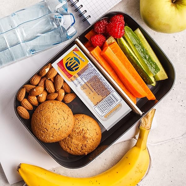 HANDI-SNACKS RITZ CRACKERS ‘N CHEESY DIP SNACK PACKS, 20 SNACK PACKS