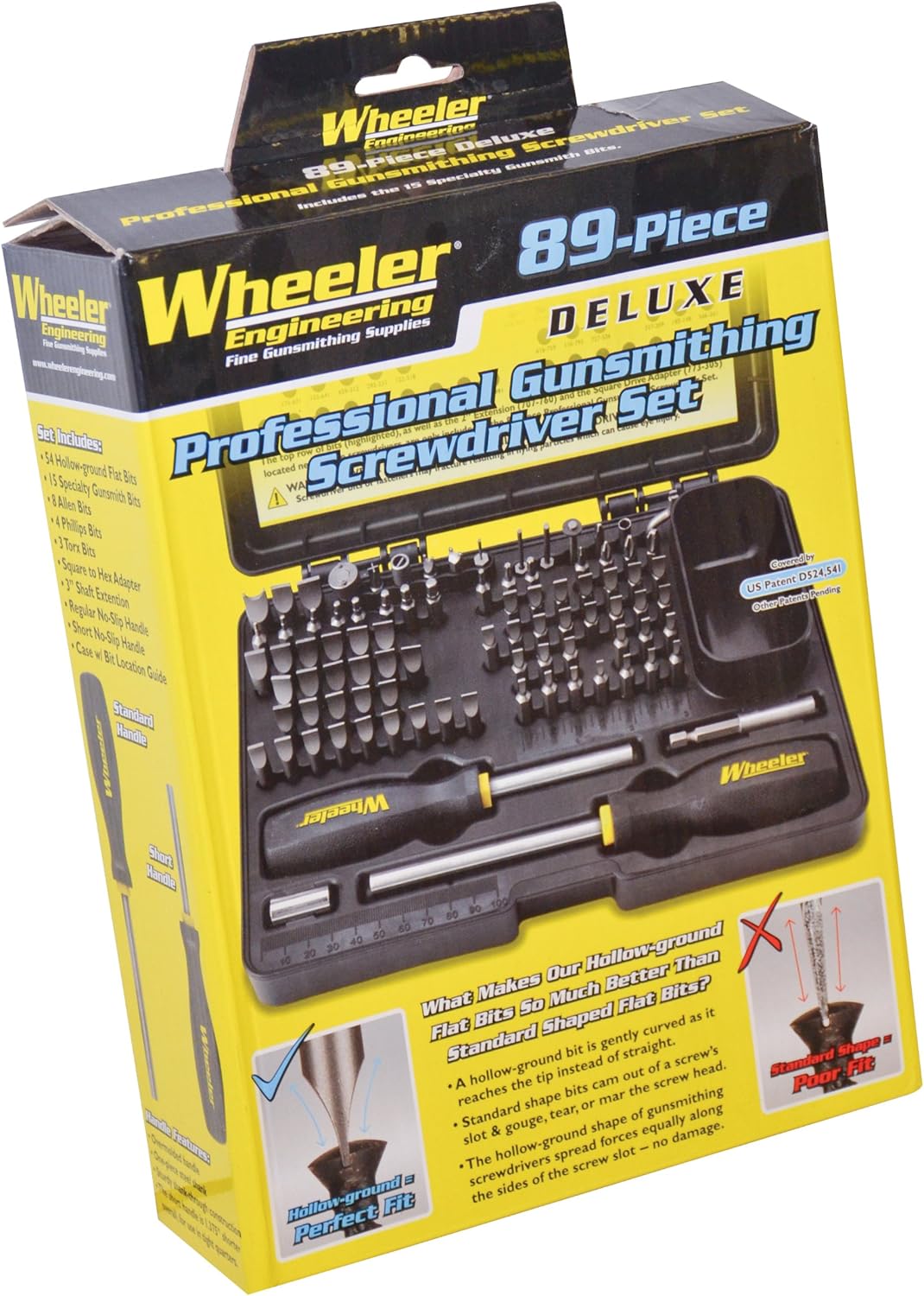 Wheeler Engineering Gunsmithing Screwdriver Set with Durable Construction and Storage Case for Gunsmithing and Maintenance : Gunsmithing Tools And Accessories : Sports & Outdoors
