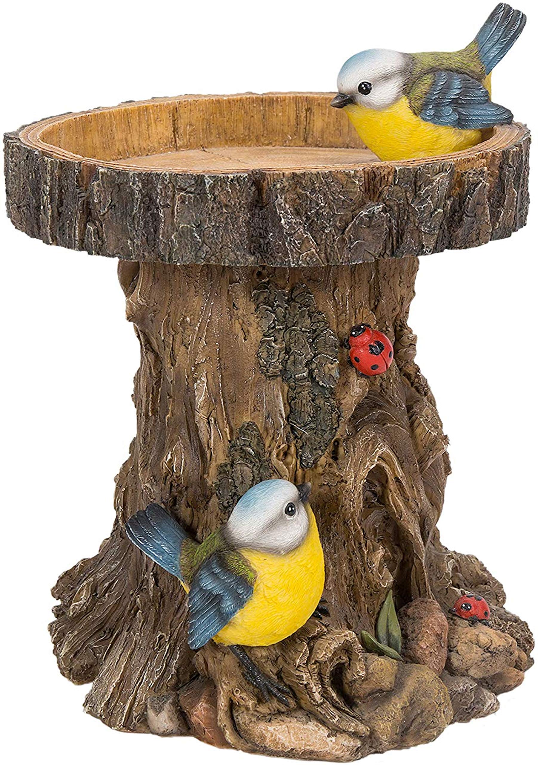 Vivid Arts Treetrunk Feeder Blue Tit - Size B