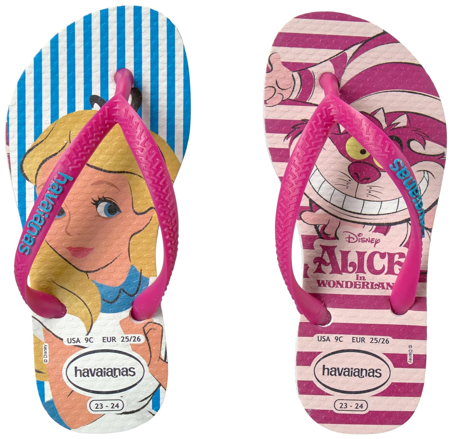 havaianas alice in wonderland