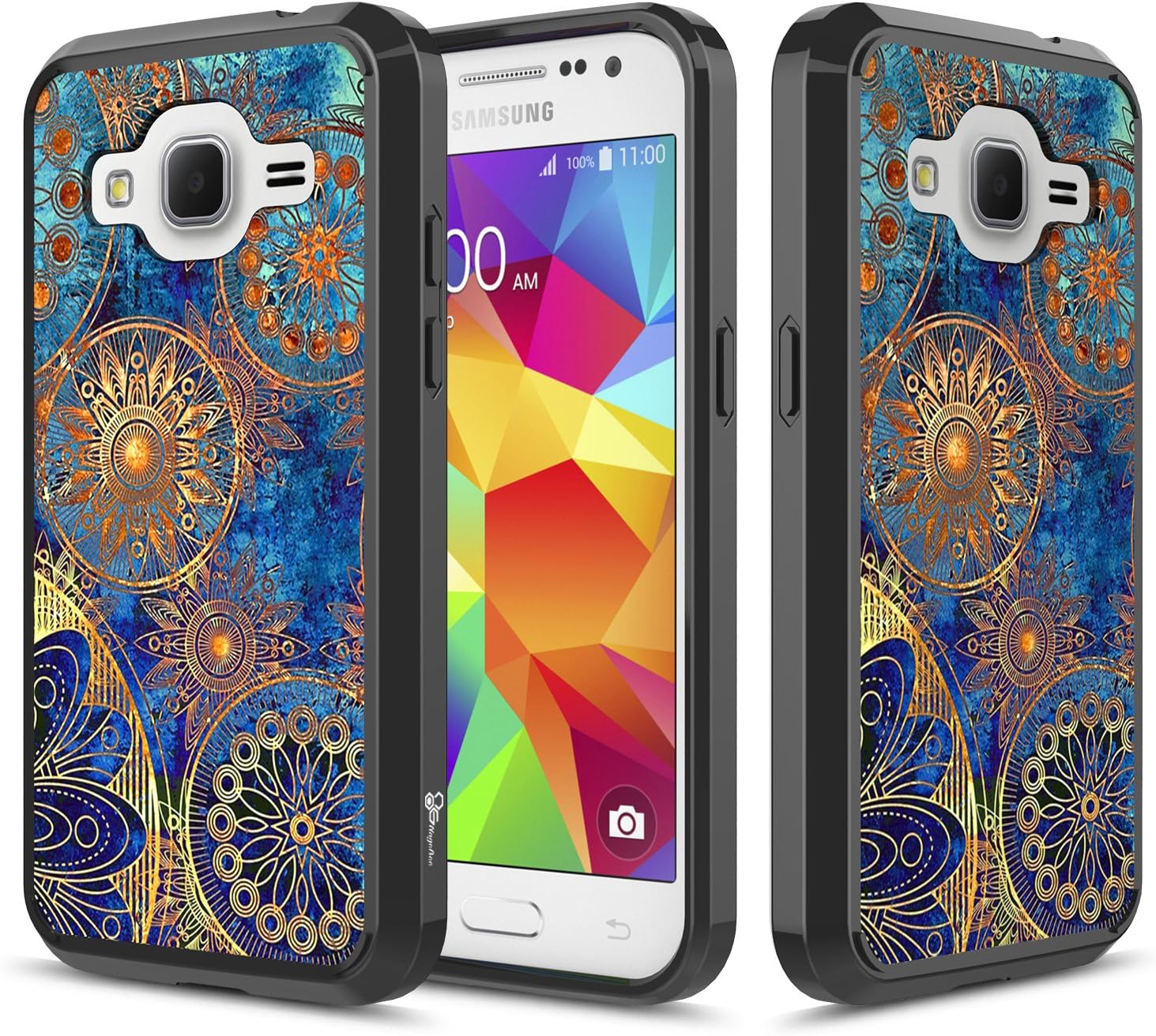 Galaxy Grand Prime Case, Nznd [Ultra-Thin] Premium Soft TPU Protective Flexible Durable Case for Samsung Grand Prime G530 - Gear Wheel