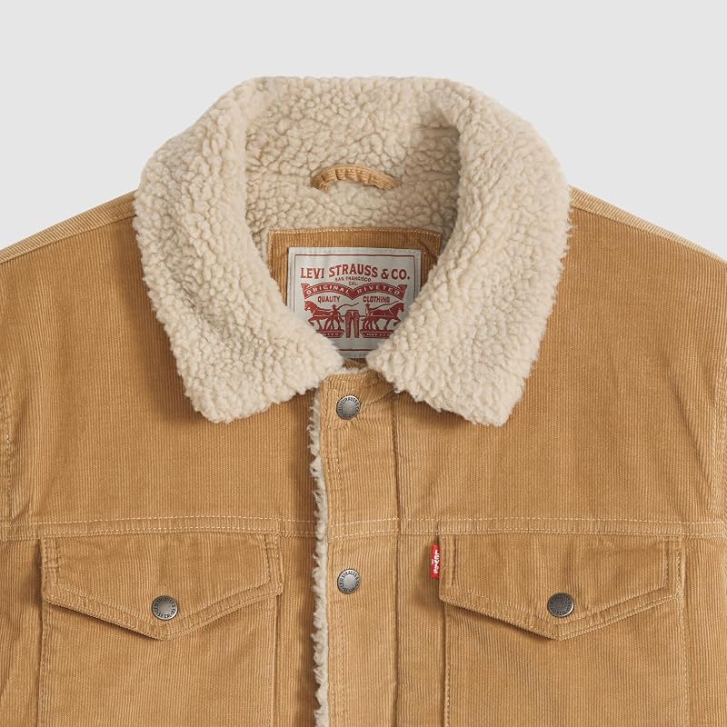 CORDUROY 2 PKT DEPOT JACKET, TAN, M