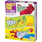 Betty Crocker Fruit Snacks, Fruit Roll-Ups, Fruit By The Foot and Fruit Gushers, Variety Snack Pack, 16 Pouches