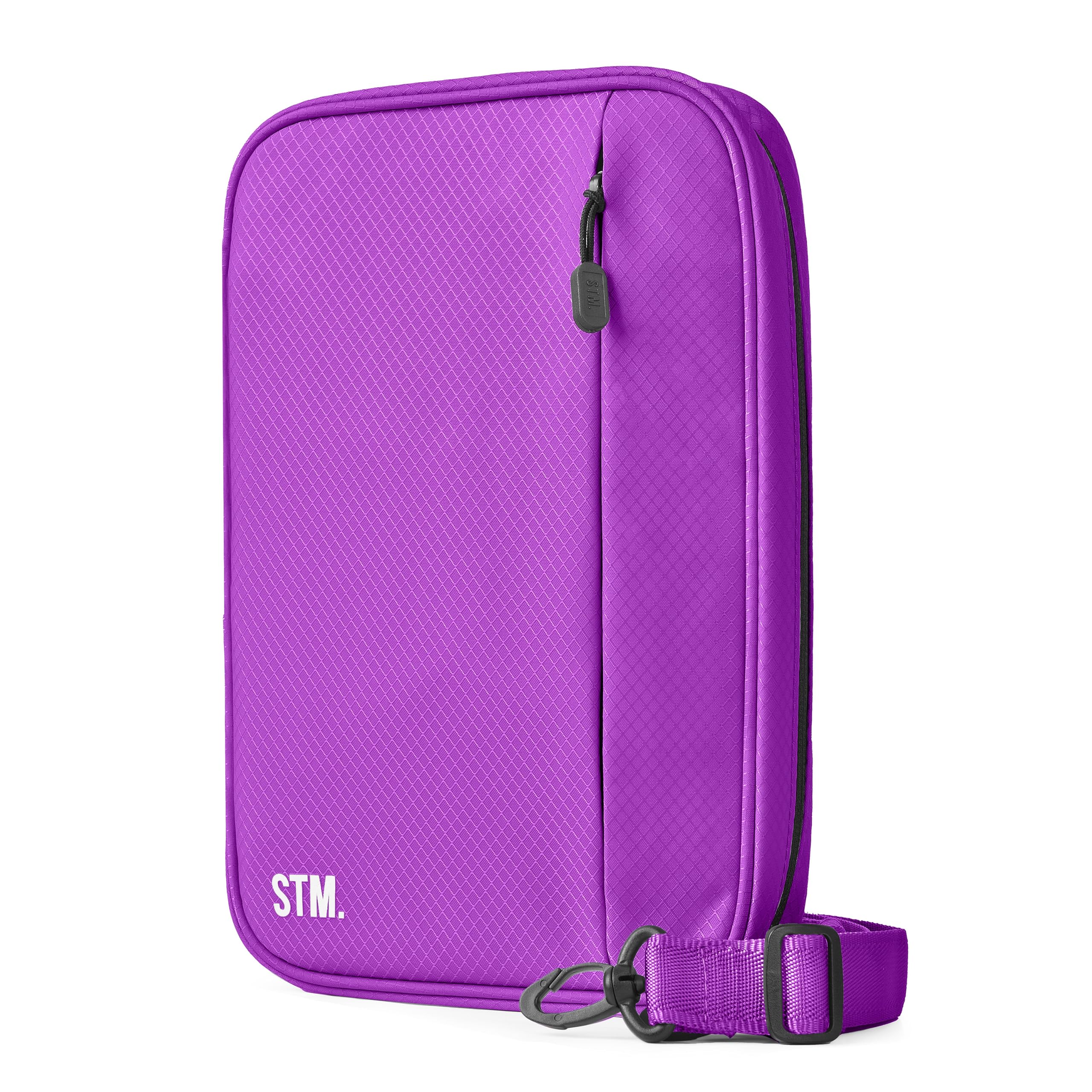 Scribbles That Matter - B5 Pencil Case Pouch + Journal Organizer - Large Capacity Kawaii Pencil Pouch, Pen Case, Marker Case, Journal Pouch Zippered Pocket Adjustable Shoulder Strap (8.5 x 12.5)