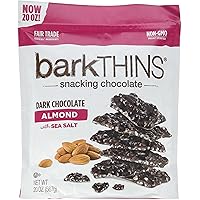 Bark Thins Snacking Dark Chocolate Almond With Sea Salt (20 Oz)