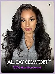 LUVME HAIR All-Day Comfort Real Glueless 7x6 HD