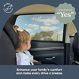 Dreambaby Car Window Shade 2 Pack Mesh Sun Protection Black view 5